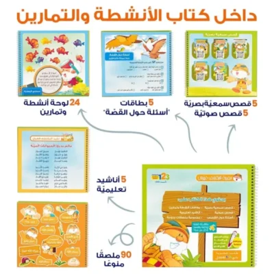 ⁦حقيبة المكتشف فهمان - حقيبة تعليمية وكتب للأطفال باللغة العربية⁩ - الصورة ⁦6⁩